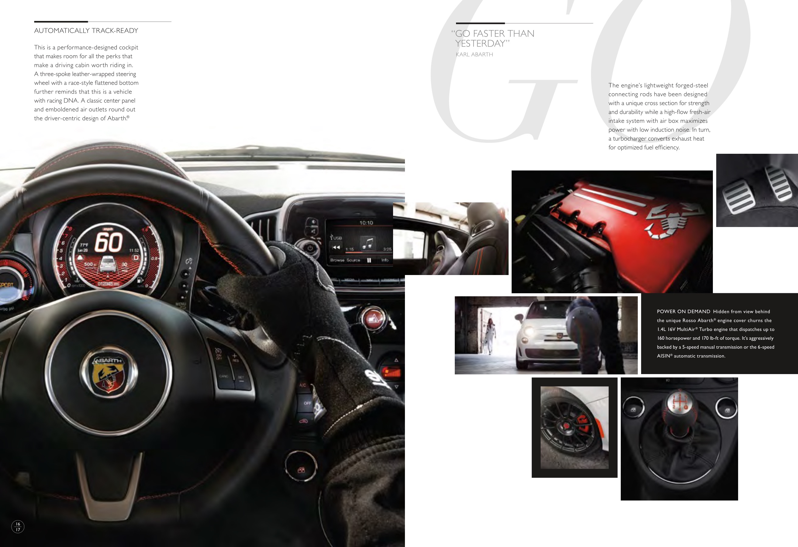 2016 Fiat 500 Brochure Page 22